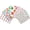 5 CONFETTI BRIGHTS, variant on Threadart Exclusive 5 Fabric Bundles - Aqua Confetti Brights Collection 100% Cotton - Premium 100% Cotton Quilting Fabric - No Duplicates - Full Size 18"x21" - Aqua