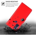 thumbnail image 6 of for Motorola Moto G Play 2023 Wallet Case, Premium Leather Case Cover [Card Slots] [Kickstand] Flip Case for Moto G Play (Red), 6 of 14