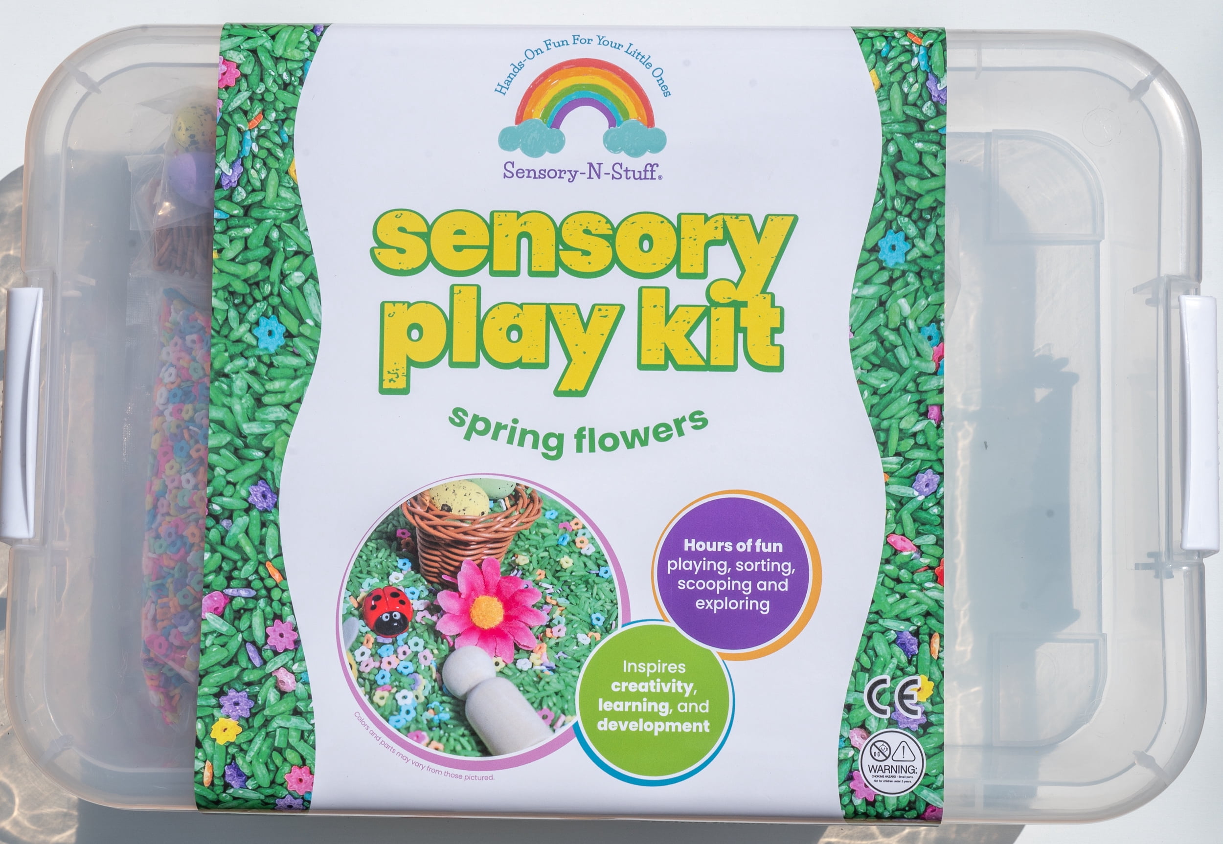 Flower Sensory Bin - Sensory-N-Stuff