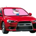 thumbnail image 1 of Windshield Sun Shade Foldable Car Front Window Sunshade For Car Suv Trucks Vans - Best Heat Shield Blocker Visor Cover Blocks Uv Rays And Keeps Your Vehicle Cool-Small, 1 of 1