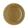 thumbnail image 7 of Posh Setting Disposable Plastic Plates Set, Vintage Gold Party Plates, 60 Pack (30 Guest) 30 x 10.25 Dinner & 30 x 7.5 Salad/Dessert Plate, 7 of 7