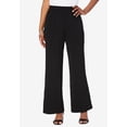 thumbnail image 2 of Roaman's Women's Plus Size Ultrasmooth Fabric Wide-Leg Pant, 2 of 4