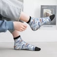 thumbnail image 2 of Naloa Seal Fox Seagull Whales Ankle Socks for Women Non Slip Socks No Show Socks Classic Low Cut Casual Socks Casual Socks, 2 of 7
