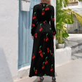 thumbnail image 2 of Cherry Picked Long Dress women's fashion dresses Women's summer dress, 2 of 4