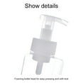thumbnail image 2 of Foamer Pump Bottle Liquid Foaming Bottles Empty Travel Foam Soap Dispenser for Refillable Travel Hand Soap Foaming, Shampoo, Castile,250ML, 2 of 8