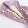 thumbnail image 5 of YIWULA Baby Boy Girl Button Front Sleep Play Footed Sleeper Long Sleeve Pyjamas Baby Cotton Up Sleepsuit Baby Footed Pajam(18-24 Months,Purple), 5 of 8