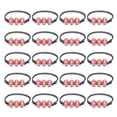 thumbnail image 1 of Sonducket 20 piezas de pulseras de béisbol de softbol, ​​cuerda de cera, recuerdo de fiesta trenzado, brazalete inspirador, de joyería de Ropa, zapatos y accesorios Miscelánea Rugby Sonducket AP012164-02, 1 of 6