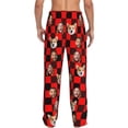 thumbnail image 4 of Aloohaidyvio Pajamas Custom Face Pajama Pants for Men Women Customized Funny Sleepwear With Pet Photo Valentines Couple Gift, 4 of 6