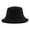 Black, variant on Miqool Fuzzy Bucket Hat for Women Men, Winter Warm Furry Teddy Hat Wide Brim Reversible Fisherman Cap for Cold Weather