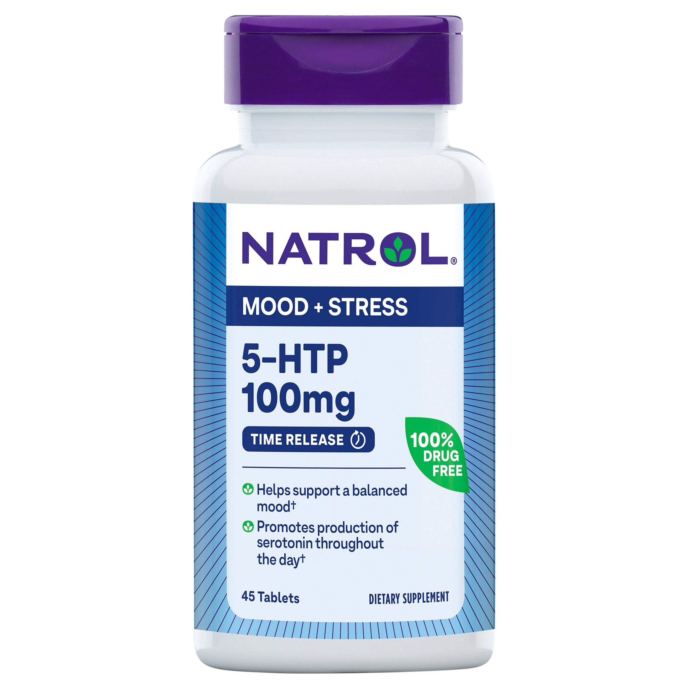 Natrol 5-HTP Time Release 100mg Tablets, 45 Ct