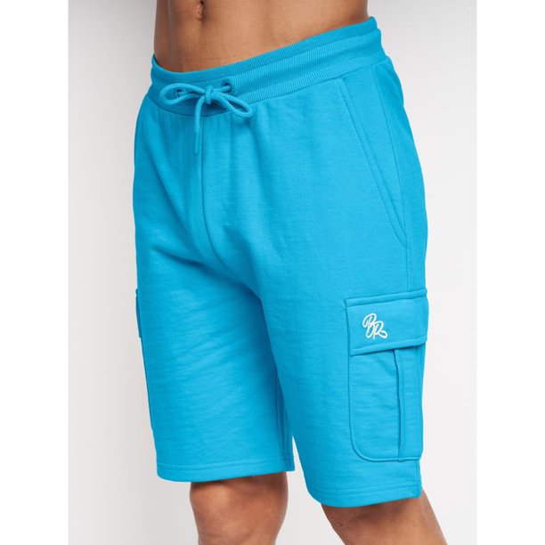 Born Rich - Pantaloncillos de Deporte Waygo para Hombre (Azul)