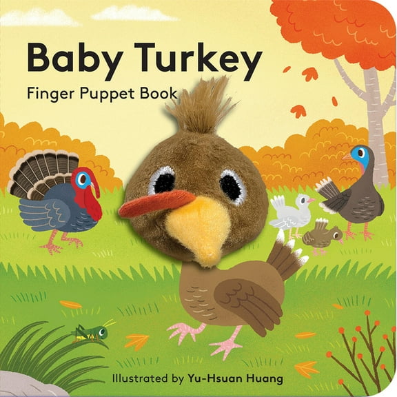Little Finger Puppet Baby Turkey: Finger Puppet Book, (Hardcover)