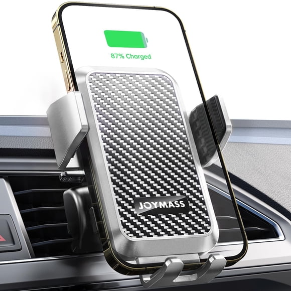 Cargador de coche inalámbrico, soporte para teléfono JOYMASS, 15 W, carga rápida