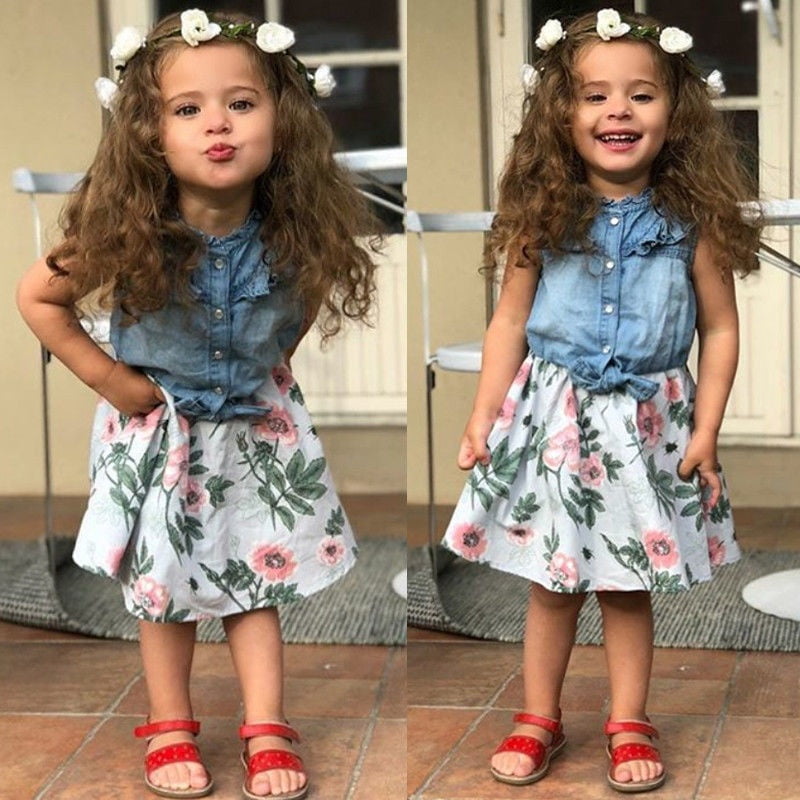baby girl jean shirt
