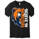 thumbnail image 2 of Human Graphic Camiseta para HombreBelieve In Monsters Chicago Football Premium T-Shirt funny Men’s Short Sleeve Graphic T-shirt Collection black Tee For Adult, Men, Women, Teen, Teenager, Adolescent, 2 of 8