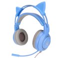 thumbnail image 4 of SYG25 Écouteurs de Jeu à Oreilles de Chat, Casque de Jeu Filaire USB+3,5 mm avec Prise, Écouteurs de Jeu Réglables à Réduction de Bruit, Micro Casque Silencieux pour PC Tablette Ordinateur Téléphone Mobile, 4 of 7