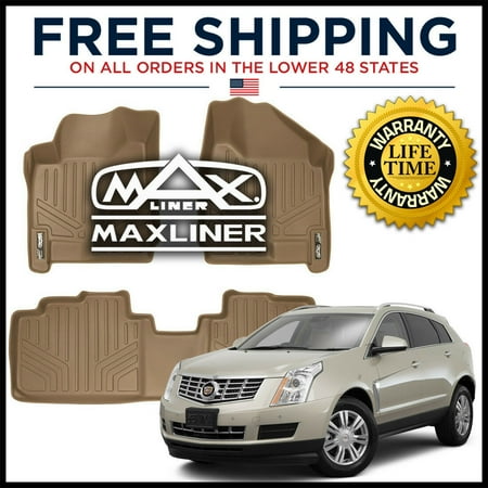 Maxfloormat 2010 2016 Cadillac Srx Front Second Row Floor Liner