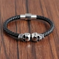 thumbnail image 2 of STRAND BRACELET en Cuir Véritable pour Hommes, 2 of 4
