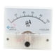 thumbnail image 5 of Amperímetro de corriente analógica, profesion duradero 2,5 de precisión Panel de Amperímetro analógico de corriente microamperímetro de corriente 0-100uA CC 0-100uA Yotijar Medidor de amperios analógico de CC, 5 of 10