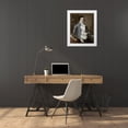 thumbnail image 3 of Moulthrop, Reuben 20x24 White Modern Wood Framed Museum Art Print Titled - Job Perit, 3 of 4
