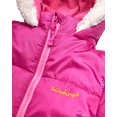 thumbnail image 3 of Pink Platinum Baby Girls' One-Piece Puffer Winter Snowsuit with Hood (Newborn & Infant), 3 of 7