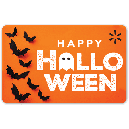 Halloween Bats Walmart eGift Card