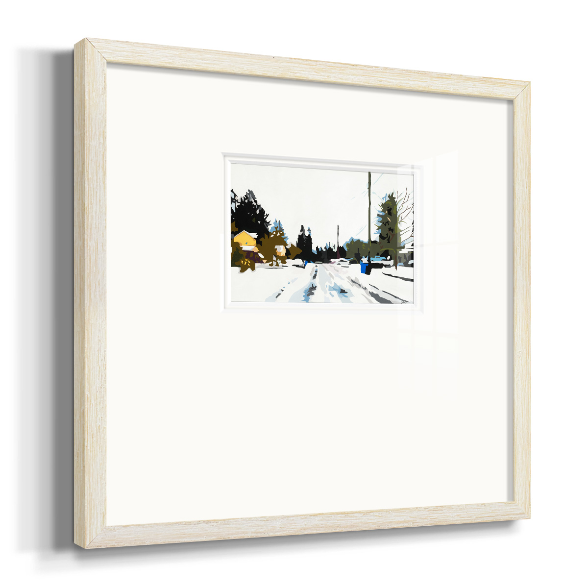 WinterhoodPremium Framed Print