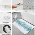 thumbnail image 4 of Kitchen Rugs and Mats,Eucalyptus Green Leaves Spring Plant 2 Piece Anti Fatigue Area Runner Rug Set Comfort Standing Floor Mat,Watercolor Botanical Gradient Non Slip Absorbent Doormats for Laundry, 4 of 6