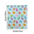 thumbnail image 3 of SLYNSHome Easter Blanket Spring Bunny Rabbit Eggs Soft Flannel Easter Decorative Throw Blanket Easter Gift for Home Couch Sofa Bed Room, 3 of 6