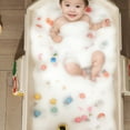 thumbnail image 4 of Bañera De Niños Plegables, Bañera De Baño Plegable Portátil Con Tapón De Drenaje, Mini Piscina Para Espacios Pequeños, 4 of 7
