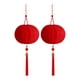 thumbnail image 1 of 2 faroles de tela roja para año chino, para decorar el Festival de , para celebraciones, fiestas, restaurantes y salas de estar. Redondo, 1 of 8