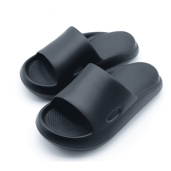 Clouds Anti-Slip Slippers for Women and Men, Shower Bathroom Slides Sandals House Slippers Comfort Thick Sole Slides