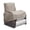 Khaki, variant on ATR ART to REAL Outdoor Recliner Cover,Waterproof Recliner Cover for Patio,Khaki