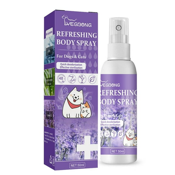 Professional Dog Spray 50ml - Grooming Spray - Deodorant Perfume Pet EUK