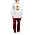 thumbnail image 4 of CafePress - Vintage Pomegranate - Women's Long Sleeve Relaxed Fit Cotton Light Pajama Set, 4 of 7