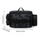 thumbnail image 2 of Bolsa de almacenamiento para aparejos de pesca bolso cruzado de pesca multifuncional (camuflaje negro), 2 of 7