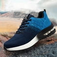 thumbnail image 3 of Zapatos De Trabajo Zapatos de trabajo unisex Zapatillas de deporte transpirables con punta de acero Zapatos de seguridad (46 azul) Ndcxsfigh Para Estrenar, 3 of 6