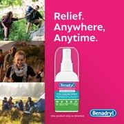 Benadryl Extra Strength Anti-Itch Cooling Spray, Travel Size, 2 fl. oz