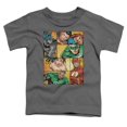 thumbnail image 1 of Jla-Hero Boxes Short Sleeve Toddler Tee, Charcoal - Large 4T, 1 of 1