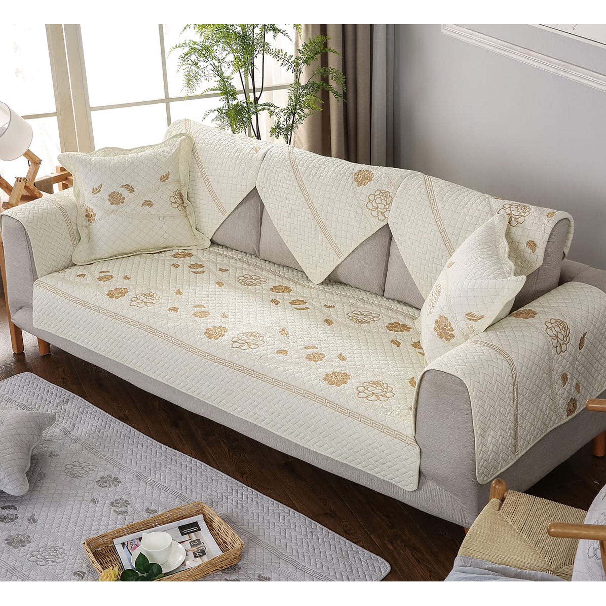 Cotton Filled Sofa atelieryuwa.ciao.jp