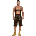 thumbnail image 1 of Huanglei Men's Costume Serving As Festival Outfit With Traditional Design For Outdoor Celebrations And Events With Decorative Patterns, 1 of 5
