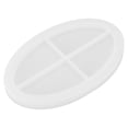 thumbnail image 4 of Silicone , Silicone Durable Beautiful Practical Light Weight Resin Tray   For DIY Gift For DIY Storage Box Oval  Tray Mould,Oval Fish Scale Tray Mould, 4 of 8