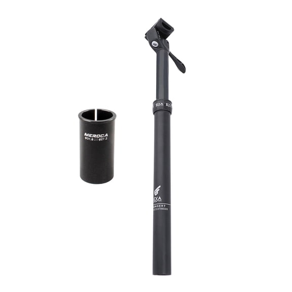 Fzaqwen Dropper Seatpost 100mm Travel Mountain Bike Wire Control Lift Seat Tube Internal 27.2mm to 31.6mm