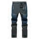 thumbnail image 1 of Ceisia Gift Men's Winter Casual Pants - Faddish Solid Patchwork Sports Zipper Pockets Trousers, 1 of 2