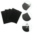 thumbnail image 1 of NIAIZEK French Nail Guide 4Sheets Curved Line Black Paper For Professional And Home Nail Art Design, 1 of 8