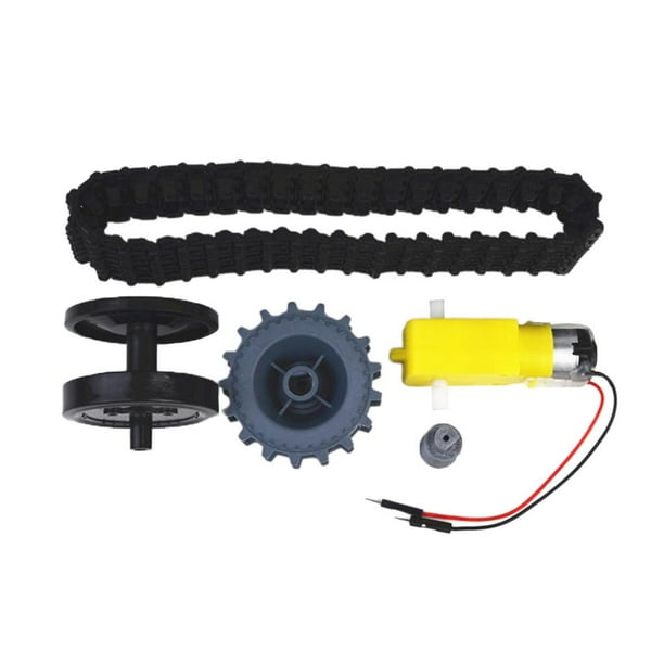Kit de ciencia robótica con Motor eléctrico, tanque de robot de construcción diy para y niñas de 8 a 12 años, regalo DIY, tanque de seguimiento