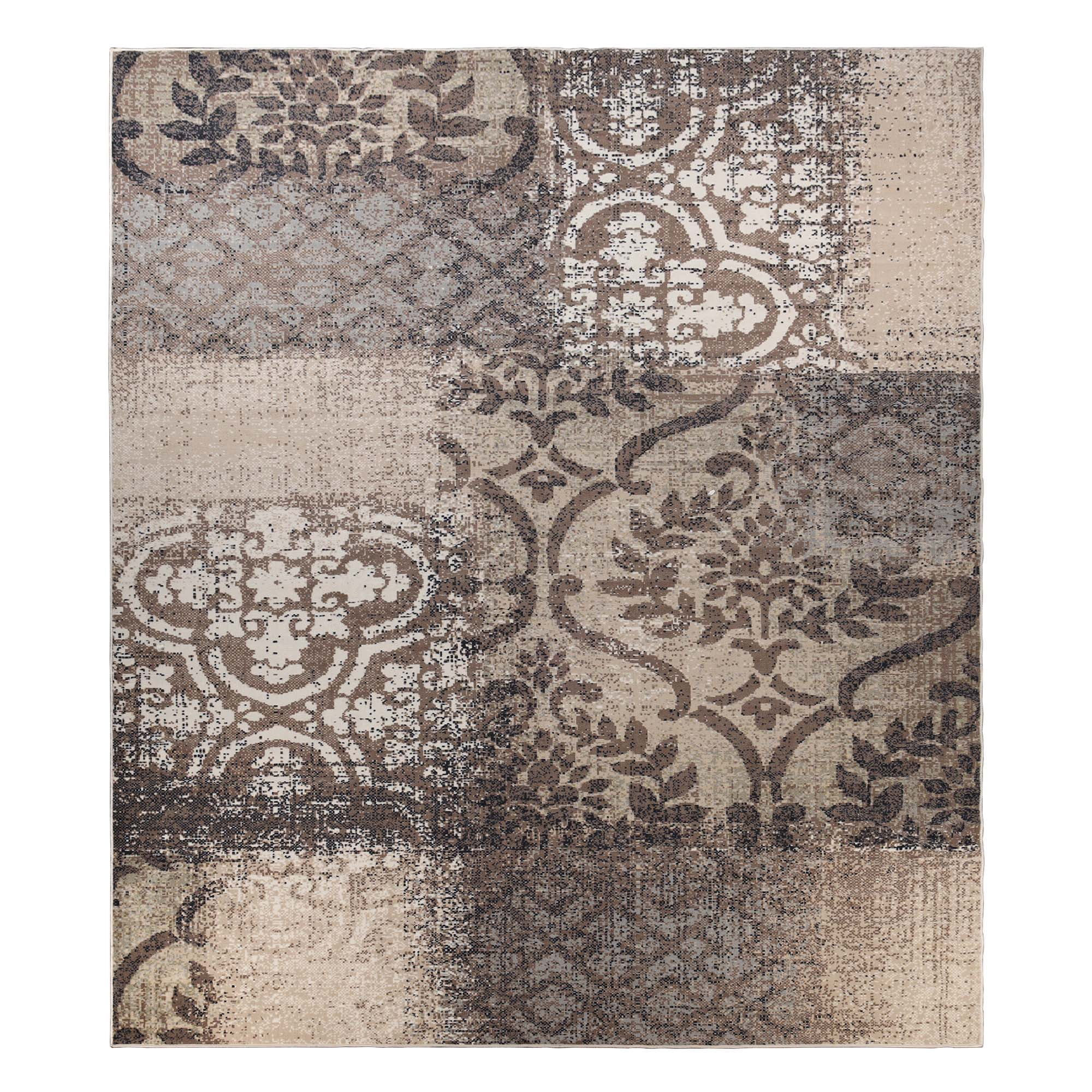 Superior Bristol Indoor Area Rug, 12' x 15', Beige-Brown