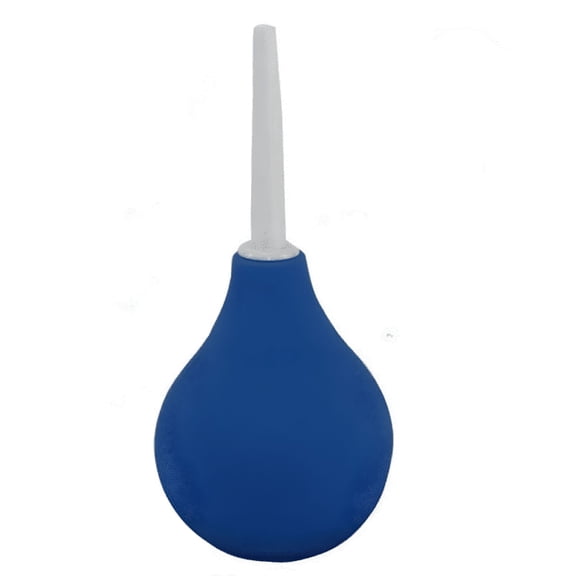 XIRQI 2026 New Anal Rectal Bulb Cleaning Douche System,Medical Silicone Enema Bulbs for Men and Women Washing Cleaning Kit for Personal Hygiene,Health,Bathroom,Travel 220Ml,Blue