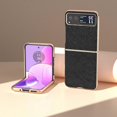 thumbnail image 2 of Cross Texture Genuine PU Case For Motorola Razr 40, 2 of 4
