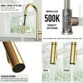 thumbnail image 3 of Vigo Vg02029k2 Greenwich 1.8 GPM 18" H Single Handle Single Hole Pre-Rinse Pull Down, 3 of 10